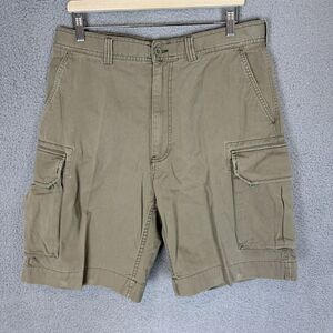 Polo Ralph Lauren Shorts Mens 35 Green‎ Cargo Outdoors Casual Chino